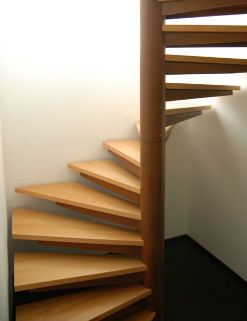 escalier helicoidal sans rampe